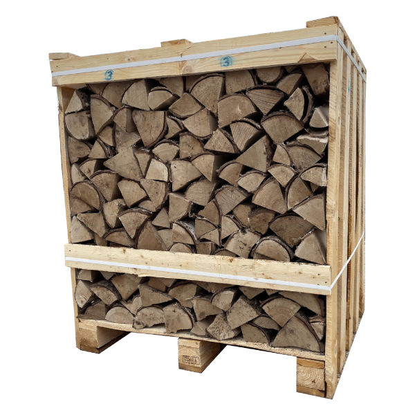 Kiln-dried Oak Hardwood Logs (1 Crate) - Image 2